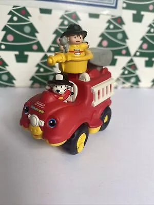 Little People Fisher Price Fire Truck Christmas Hallmark Keepsake Ornament NIB • $50.53