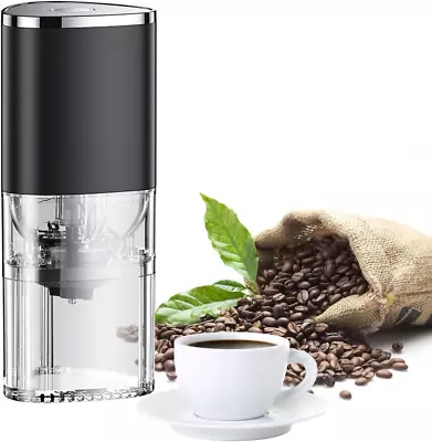 Electric Coffee Grinder INEEDU With Adjustable Grind Size Mini Burr Coffee Bean • £26.35