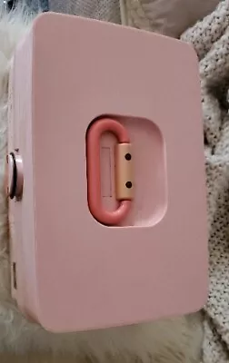 $22.99 • Buy Vintage Pink Caboodles Makeup Carrying Storage  Jewelry Organizer
