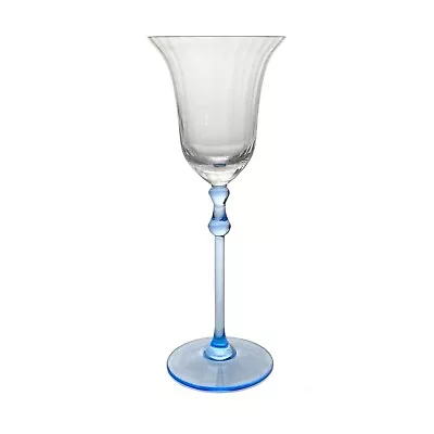 Mikasa “Gramercy” Sapphire Blue Water Glass Goblet 9 7/8” • $39.99
