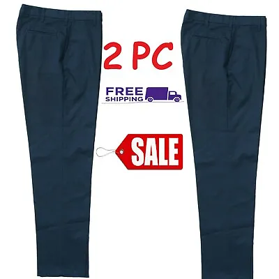 Navy Blue Mechanic Work Pants - Industrial Grade - 2Pack - Free Shipping  • $26.99