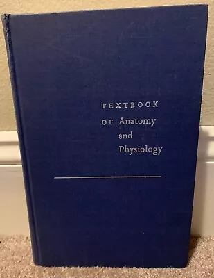 1955 Textbook Of Anatomy And Physiology Vintage Medical Science Text Book • $12.99