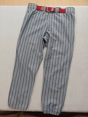 VINTAGE Majestic Baseball Pants Men's Pinstripe Size XL Made In USA 8322 • $35.99