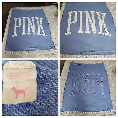 $19.98 • Buy Victoria’s Secret PINK Lightweight Throw Stadium Blanket Beach Towel W/Tassels 