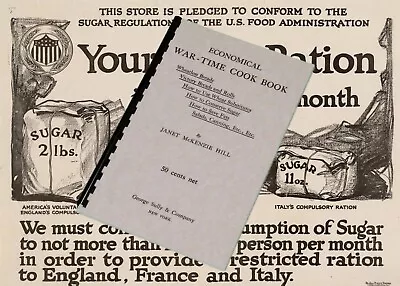 Economical War Time Cook Book (65 Page) 1918 • $9.99