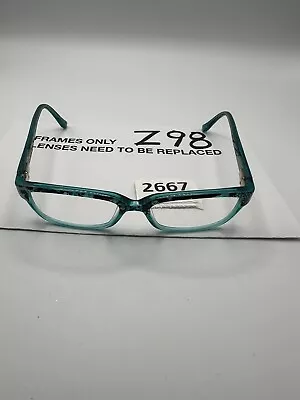 Kensie Eyeglasses Frame Cool Teal Blue 51-16-135 Flex Hinge • $19.97