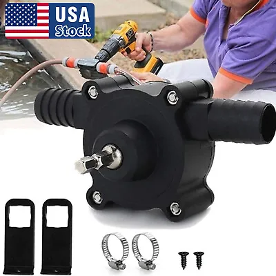 $9.98 • Buy Hand Electric Drill Drive Self Priming Pump Home Oil Fluid Water Transfer Pumps