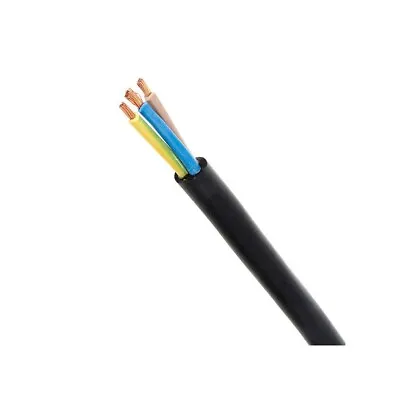 £4.20 • Buy PVC Cable 3 Core 4mm H05VV-F Heavy Duty Pond Outdoor Site Extension Per Metre