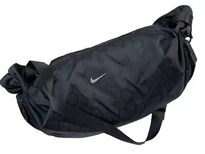 New Vintage NIKE Womens Dance Medium Duffel Hobo Type Shoulder Bag BA2698 Black • £49.99