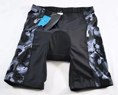 Men's Sportuli Cycling Shorts Size Small Black Gel-padded Crotch Stretch • $13.35