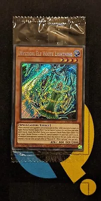 Mystical Elf White Lightning - LDS3-EN135 Secret Rare Limited Ed Sealed YuGiOh • $2.12
