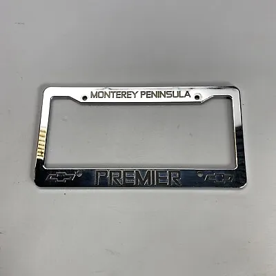 Chevrolet License Plate Frame Monterey Peninsula Premier • $39.99