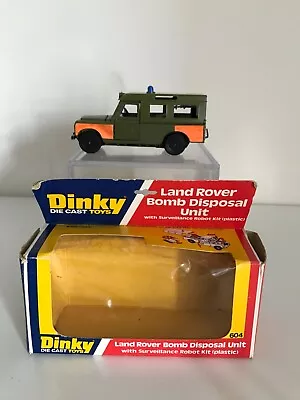 £55 • Buy Dinky Army 604 Landrover Bomb Disposal Unit Vehicle Complete Condition - T25