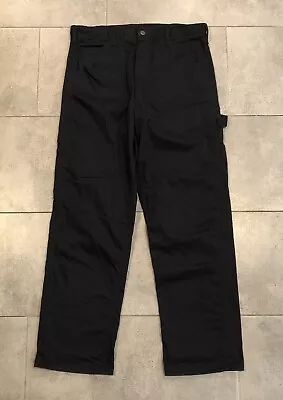 Vintage Stan Ray Carpenter Pants Mens 34x31 Black Painters Crafted In USA EUC • $99.99