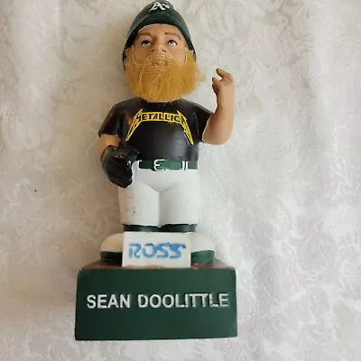 Sean Doolittle Oakland A's Athletics Metallica Gnome Statue 2016 SGA No Box • $19.99