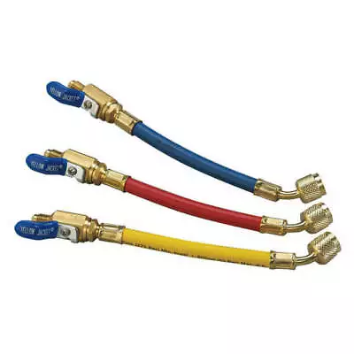 Yellow Jacket 25980 FlexFlow And Low Loss Adapter Hoses - 3 Pack • $90