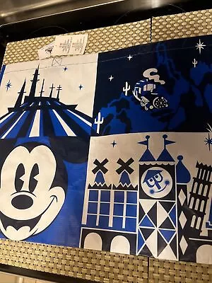 Disney Parks Magic Kingdom Wdw Reusable Shopping Bag Tote Nwt Mickey 18 X 14 X 7 • $12