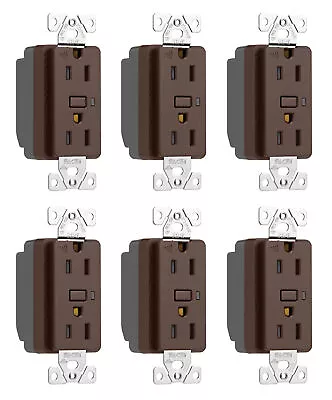 (case Of 6) Eaton Z-Wave Plus Split Control Wireless Duplex Receptacle Tamper • $69.77