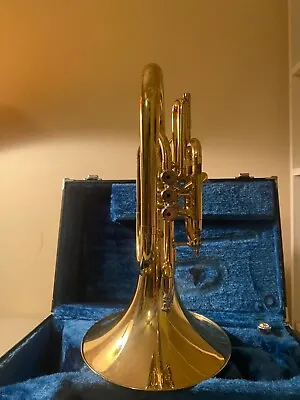 Yamaha YMP-201 Mellophone W/ 3D Printed Eb Slides • $800