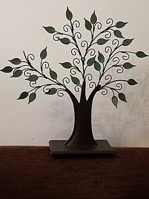 Retro Metal Tree Art Sculpture Tree Of Life By Hallmark 2003 • £32