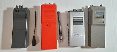 Vintage Lot Of Motorola & Vertex Portable Radios / Movie Props Used Parts Only • $99.95