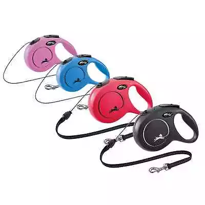 £10.99 • Buy Flexi New Classic Dog Puppy Cord Retractable Extendable Lead Small Medium Large