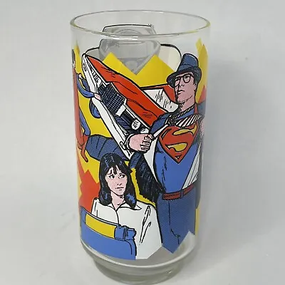 1978 Vintage Superman The Movie Pepsi Promotional Drinking Glass • $14.99