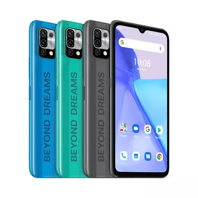 UMIDIGI Power 5 Smartphone 4GB +128GB 6150mAh 6.53  Unlocked Dual SIM Android 11 • $158.99