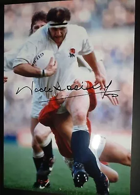 £44.99 • Buy Wade Dooley Holds Ball For England During Match Against Wales Signed 12x8 Photo