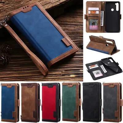 Matte Wallet Leather Flip Case Cover For Xiaomi Redmi A1 9A 9C Note 11S 9S 10 • $13.08