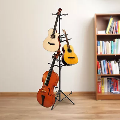 Guitar Holder Rack Stand Multi-Instrument Guitar Ukulele Bass Holds 9 Guitar • $62.02