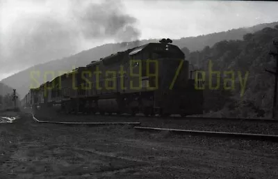 BO Baltimore & Ohio EMD SD35 Locomotive #7415 - Vintage Railroad Negative • $19.45