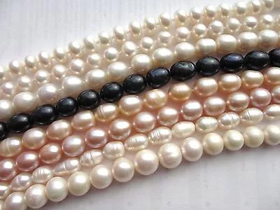 String Of Fresh Water Pearls In Different Colours & Designs For Jewellery Making • £5.99