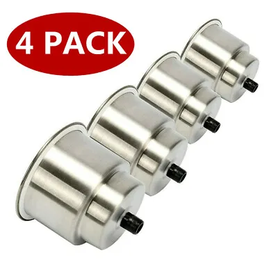 4Pcs Stainless Steel Cup Holder Insert Mount For Boat Camper Truck RV Sofa SUV • $24.23