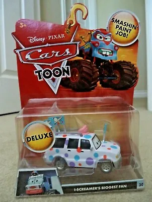 Disney Pixar Cars Deluxe Toon I-screamers Biggest Fan 1:55 *new* • $20.55