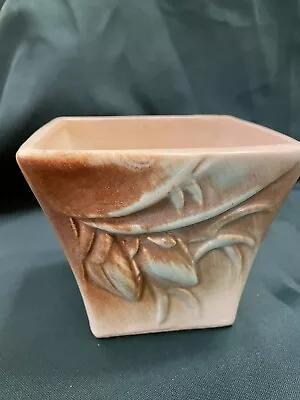 Vintage McCoy Pottery Planter Rustic Jardiniere Lily Bulb From 1940’s Pristine • $23