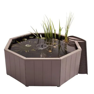 Water Feature Kit Liberty Solar No Dig Nature Pool Raised Wildlife Blagdon Pond • £199.99