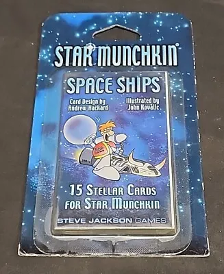 STAR MUNCHKIN - SPACE SHIPS - Steve Jackson Games - Booster Set • $8.99