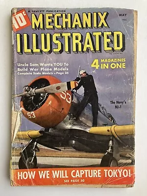 Vintage Mechanix Illustrated Magazine May 1942 • $2.99