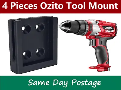 4 Pieces - Ozito 18V Skin Holder- Tool Mount Battery Bracket Storage • $13.99