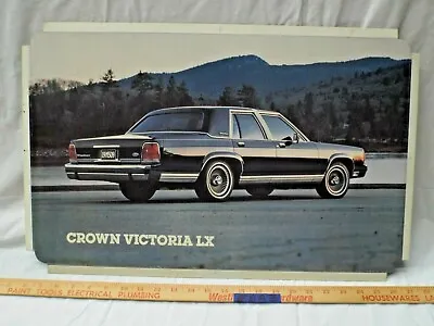 Dealer Showroom Sign/Promotional Poster 1988 Ford LTD Crown Victoria Dealership • $299.99