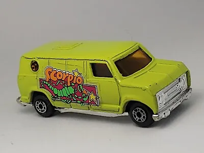 Vintage Dinky Green Scorpio 1980 Ford Conversion Van • $3.99