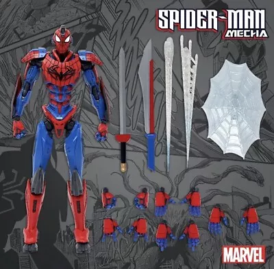 MARVEL SPIDER-MAN MECHA ACTION FIGURE ~BRAND NEW~ No Way Home 10  MCU By Mondo • $100