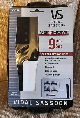 Vidal Sasson - 9 Piece Clipper Set - Model VSCL871 • $9.99