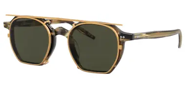 Oliver Peoples 0OV5489U 1713 G-15 G.p Tortoise Men's Eyeglasses With Clip On • $1004.39