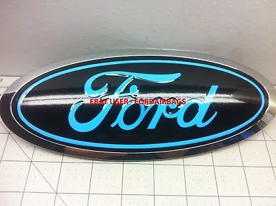 Ford F150 Emblem Overlay Decal 2015 2016 2017 2018 2019 2020           BABY BLUE • $23