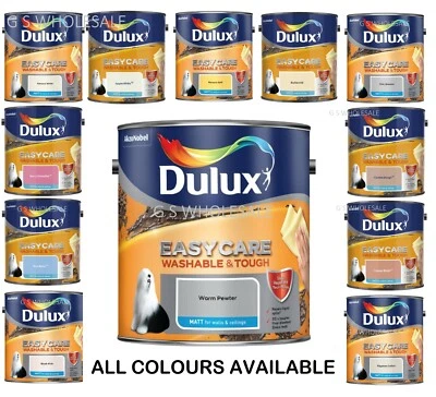 £23.97 • Buy Dulux Easycare Matt Washable Emulsion 2.5 L Litres - All Colours 