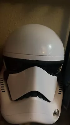 Star Wars First Order Stormtrooper Helmet Black Series Used • £129.99