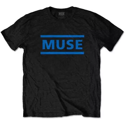 Muse Dark Blue Logo T-Shirt Black New • $21.96