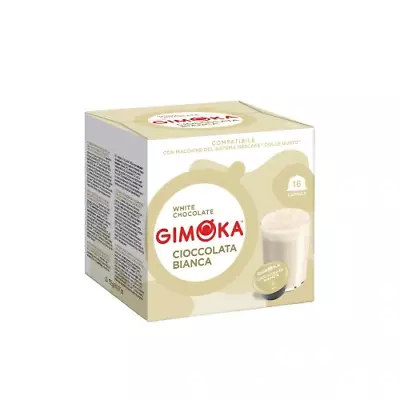 GIMOKA Dolce Gusto CREAMY WHITE CHOCOLATE Pods 16ct. /1 BOX  SHIPS FREE • $16.99